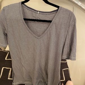 COPY - Lulu lemon striped t shirt